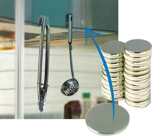 Round Self Adhesive Strong Neodymium Magnets