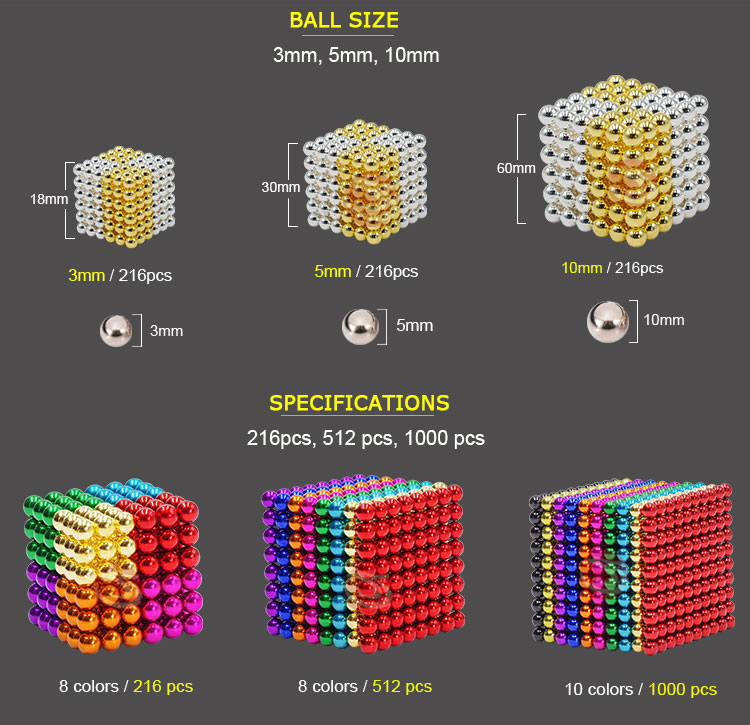 10mm magnetic balls